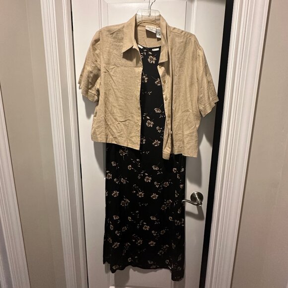 Studio Ease Dresses & Skirts - Sleeveless Dress with Jacket Size 18W